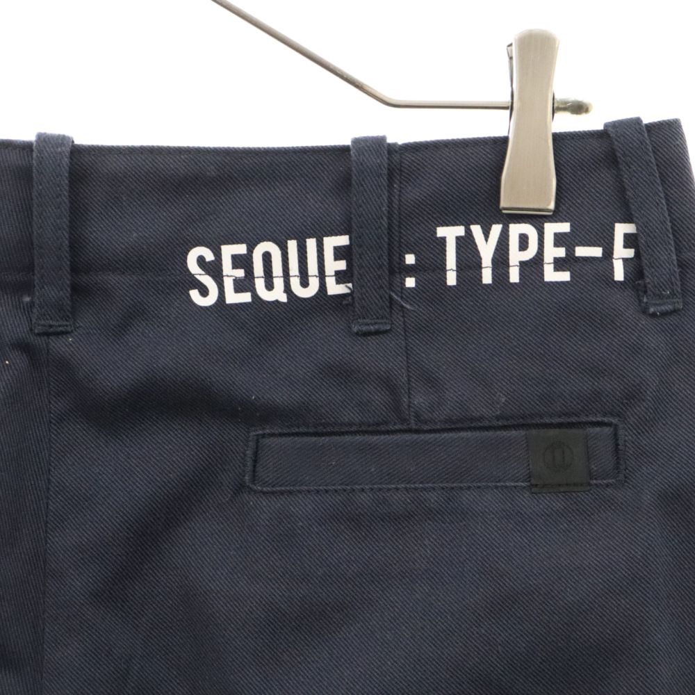 SEQUEL (シークエル) TYPE‐F CHINO PANTS チノ パンツ ネイビー