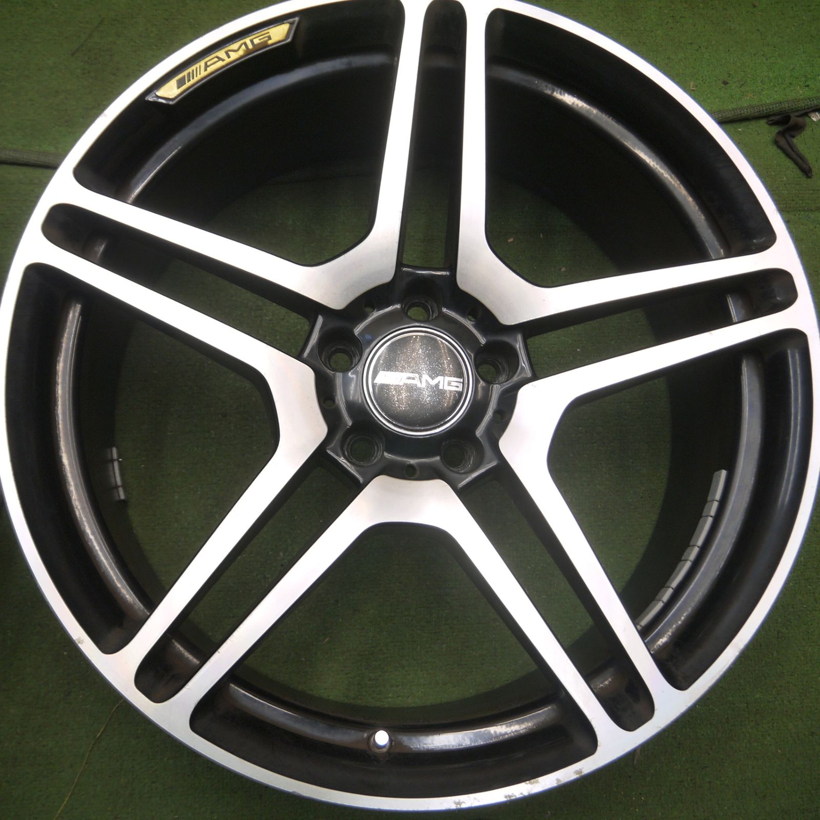 送料無料* 4本価格☆ベンツ AMG 純正 タイプ ホイール 20インチ 20×8.5 