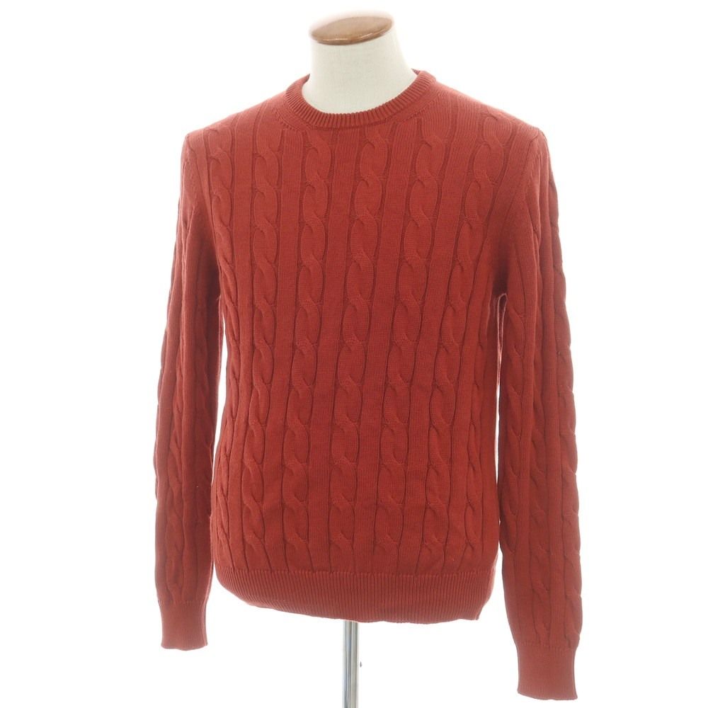 中古】アレッサンドロルッピ Alessandro Luppi ケーブル編み コットン 