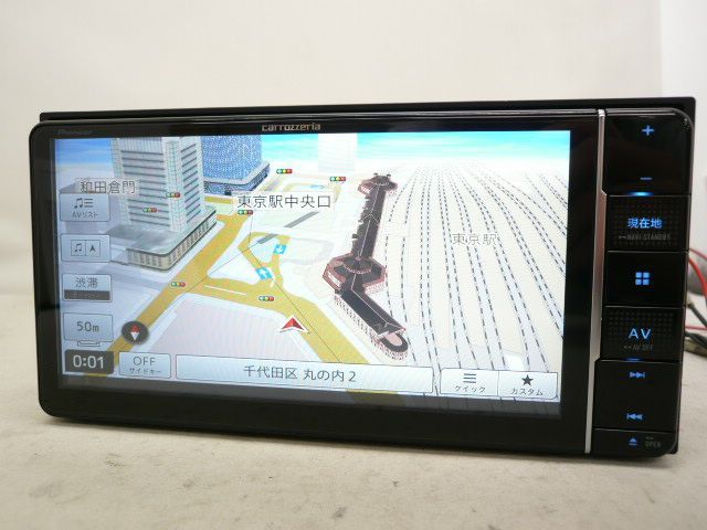 HDMI入出力 カロッツェリア AVIC-RW811-D メモリーナビ 地デジ|フルセグ|DVD|CD|SDカード|iPod|USB|ブルートゥース|ハンズフリー