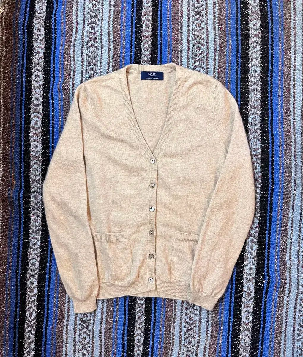 GOBIモンゴリアン カシミアカーディガン