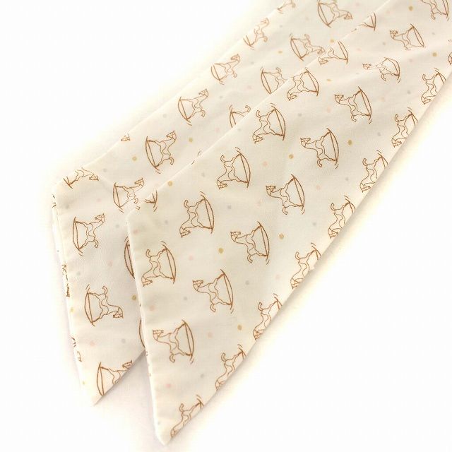 エルメス HERMES スタイ よだれかけ ベビーグッズ マタニティ 馬刺繍