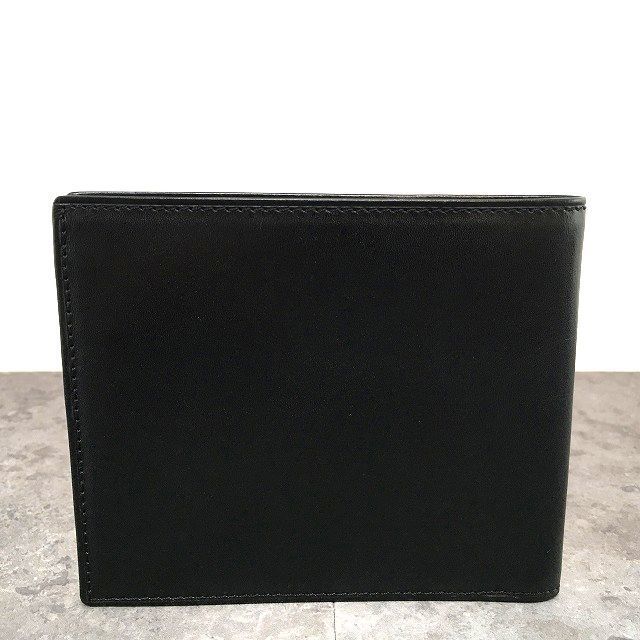 送料込み！ 30 美品 ダンヒル 二つ折り財布 黒 レザー 札入れ - メルカリ 