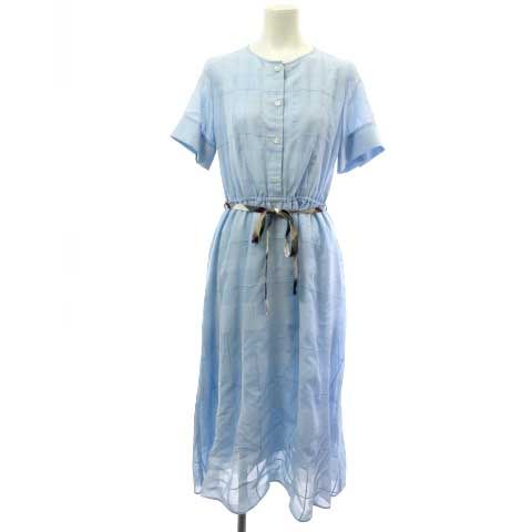 ポコポコペーンシアークレストブリッジチェックブラウス BLUE LABEL 