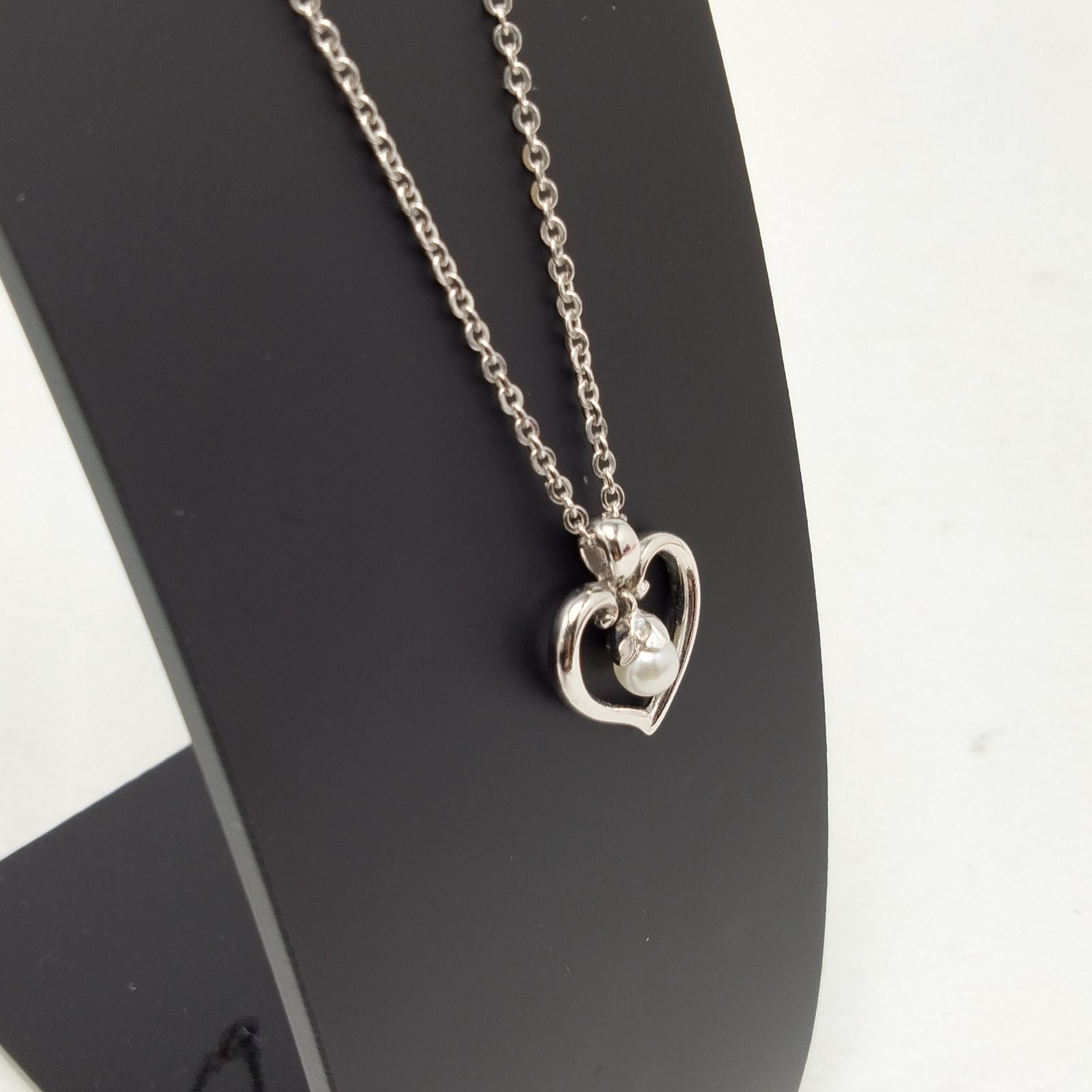 MIKIMOTO ハートネックレス 楽天市場】MIKIMOTO ミキモト ハート ネックレス ベビーパール