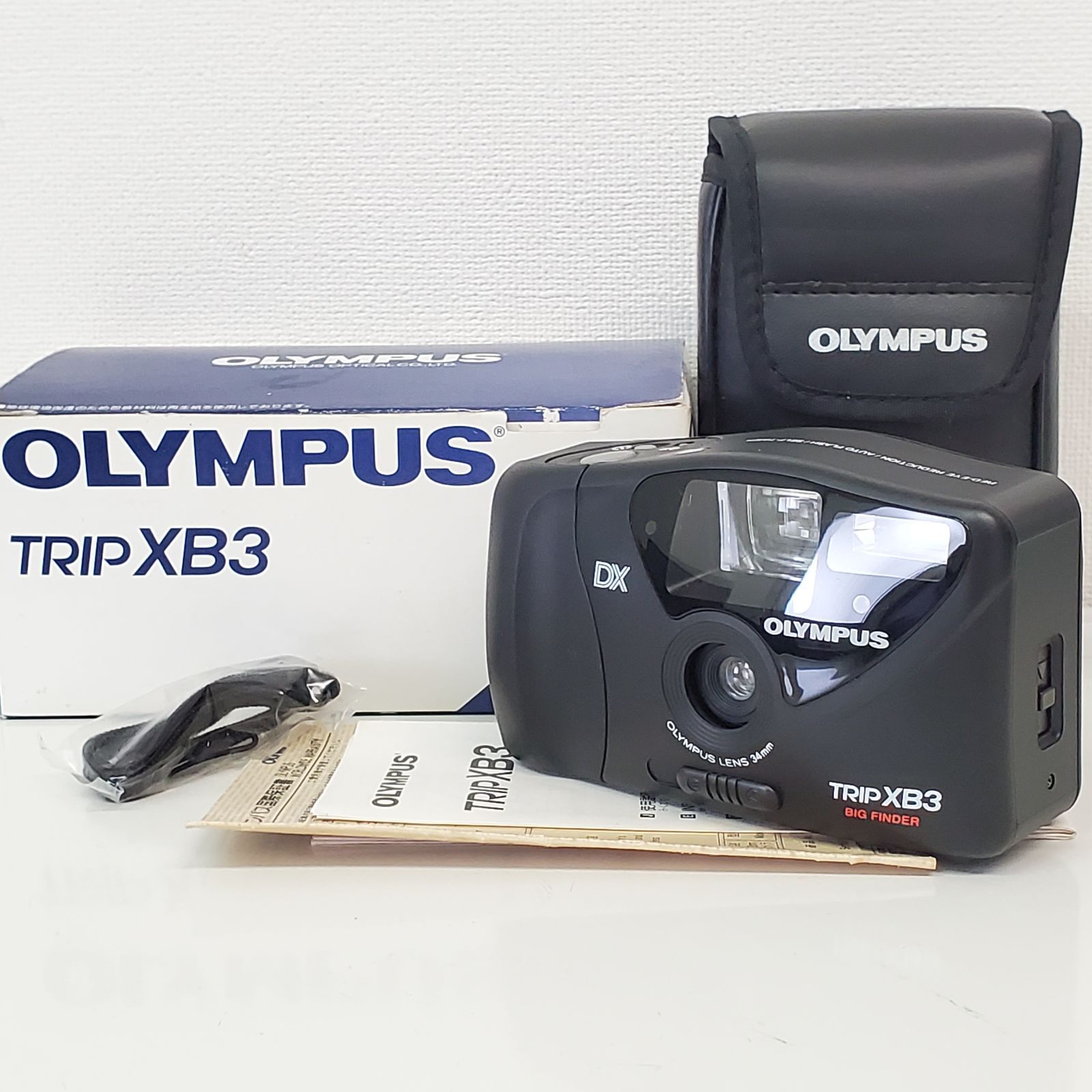 元箱入り 美品 通電・基本動作確認 OLYMPUS TRIP XB3 トリップ 明るい ...