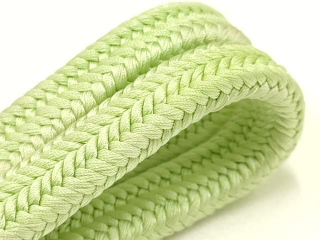 平和屋着物● 上 有職組紐道明 帯締め 冠組 若葉色 宮内庁御用 国立博物館御用 東京芸術大学御用 AABB7029ay