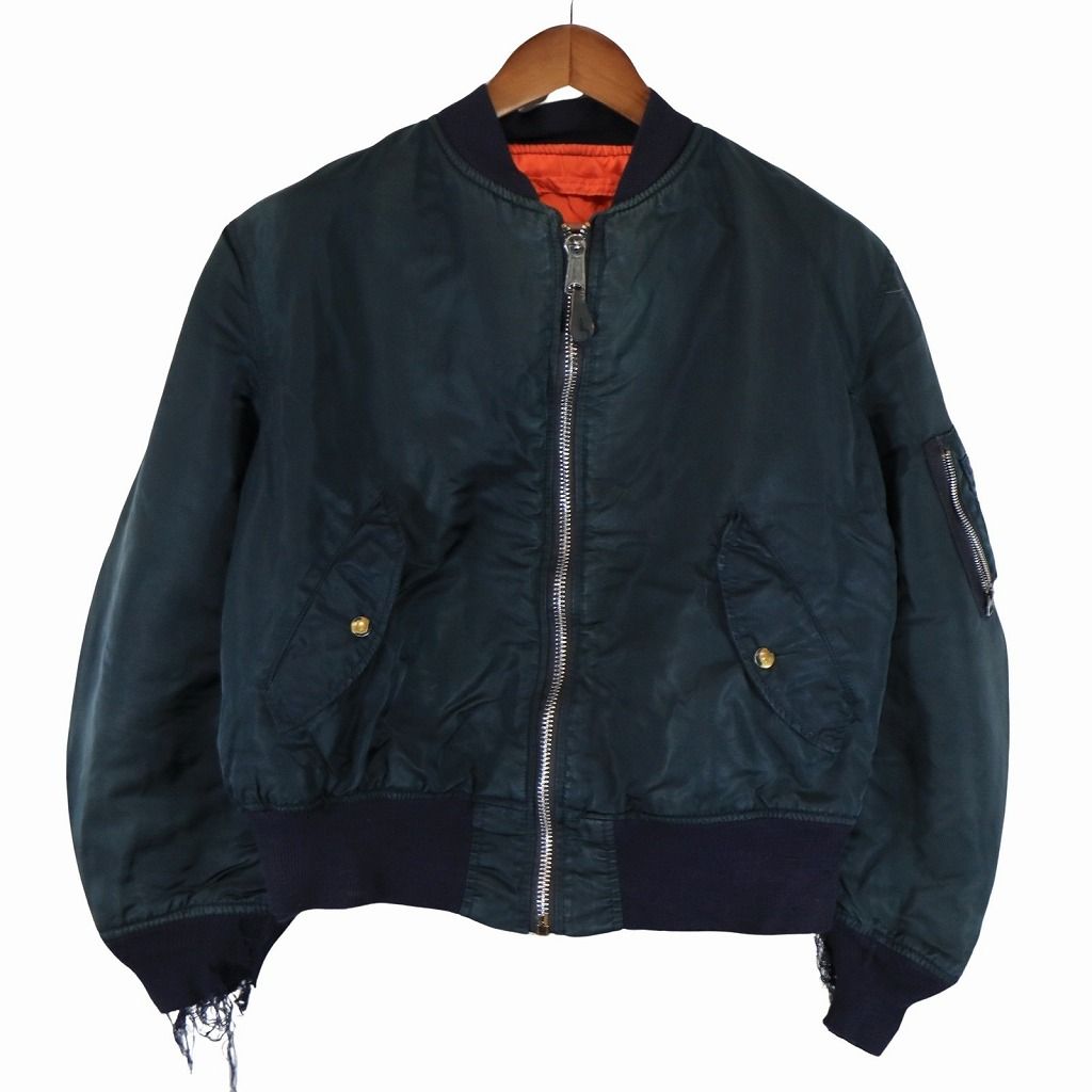 USA製 ALPHA INDUSTRIES アルファインダストリーズ MA-1 フライト