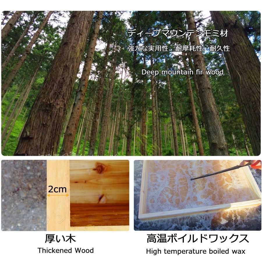 10フレーム 蜜蜂の巣箱と道具
