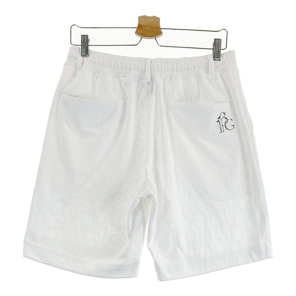 サイズ 4 1PIU1UGUALE3 GOLF GRP135 ハーフパンツ 総柄 ホワイト系 240101472642 ゴルフウェア メンズ ストスト