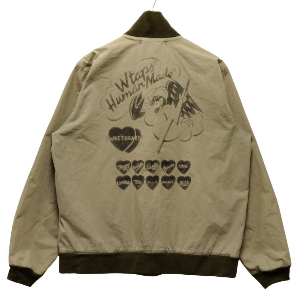 HUMAN MADE ヒューマンメイド × WTAPS TANKERS JACKET ジャケット ブルゾン カーキ サイズ L | 50914