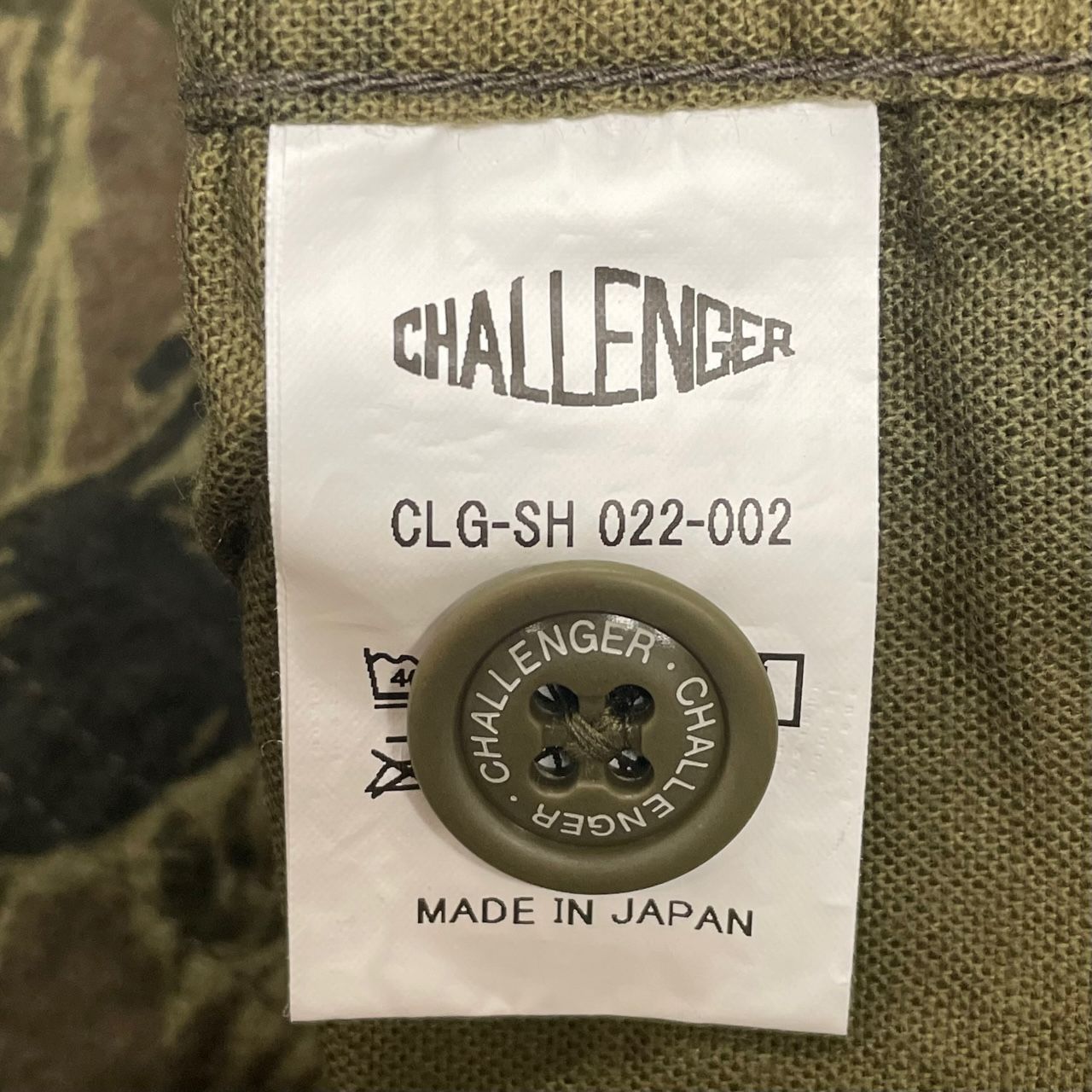 新品 定価29700円 CHALLENGER 22AW CAMOUFLAGE FLANNEL SHIRT 迷彩