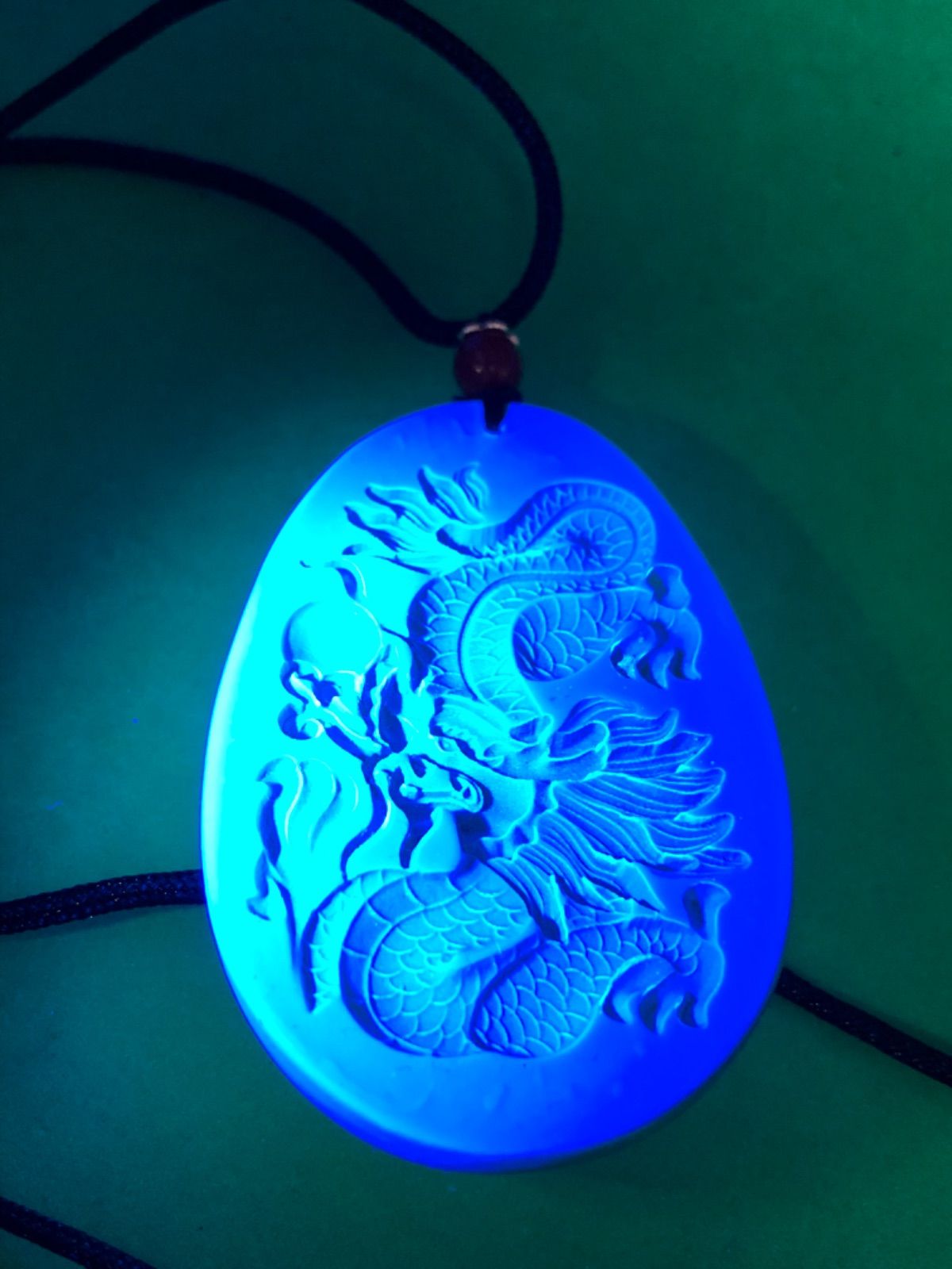 極美 和田玉 糖料 精雕山水 手把件 5340-1/6 スリランカ