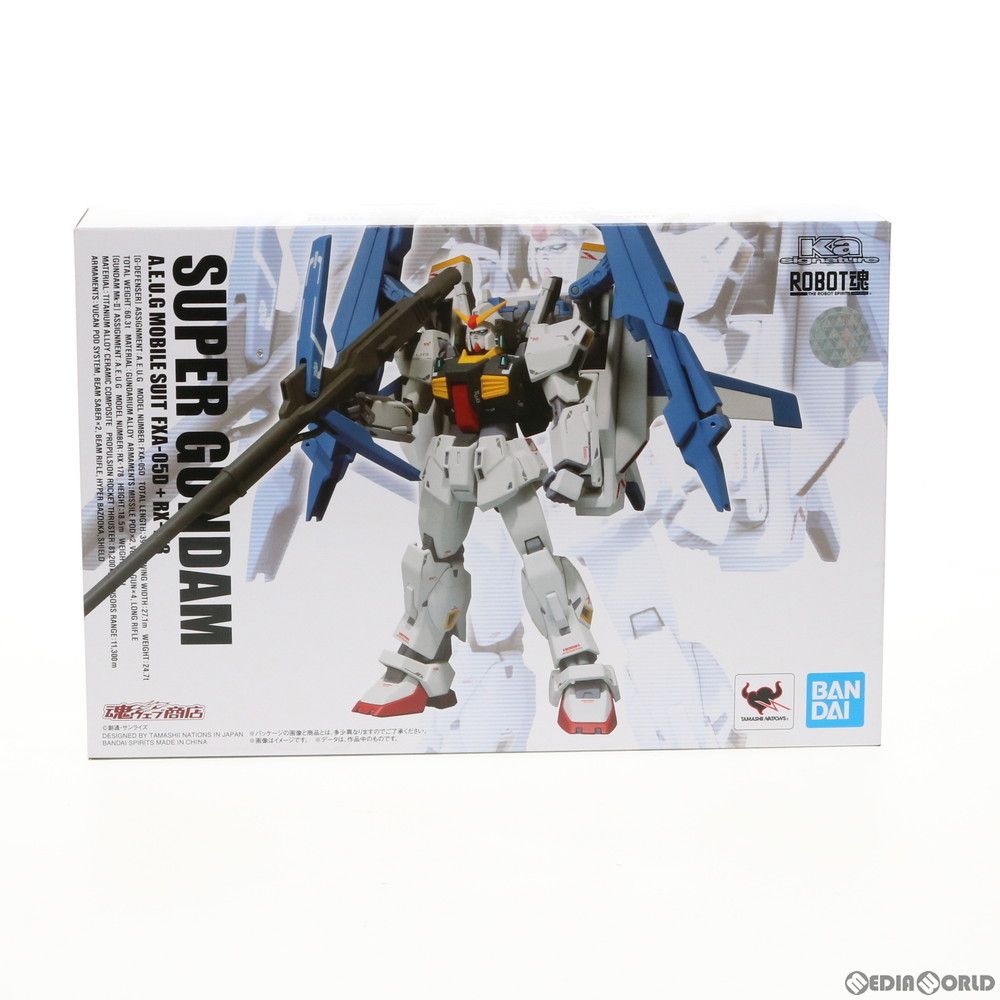 BANDAI - 魂ウェブ商店限定 ROBOT魂 スーパーガンダム Ver.Ka ROBOT魂（Ka signature） ＜SIDE MS＞ スーパーガンダム | 機動