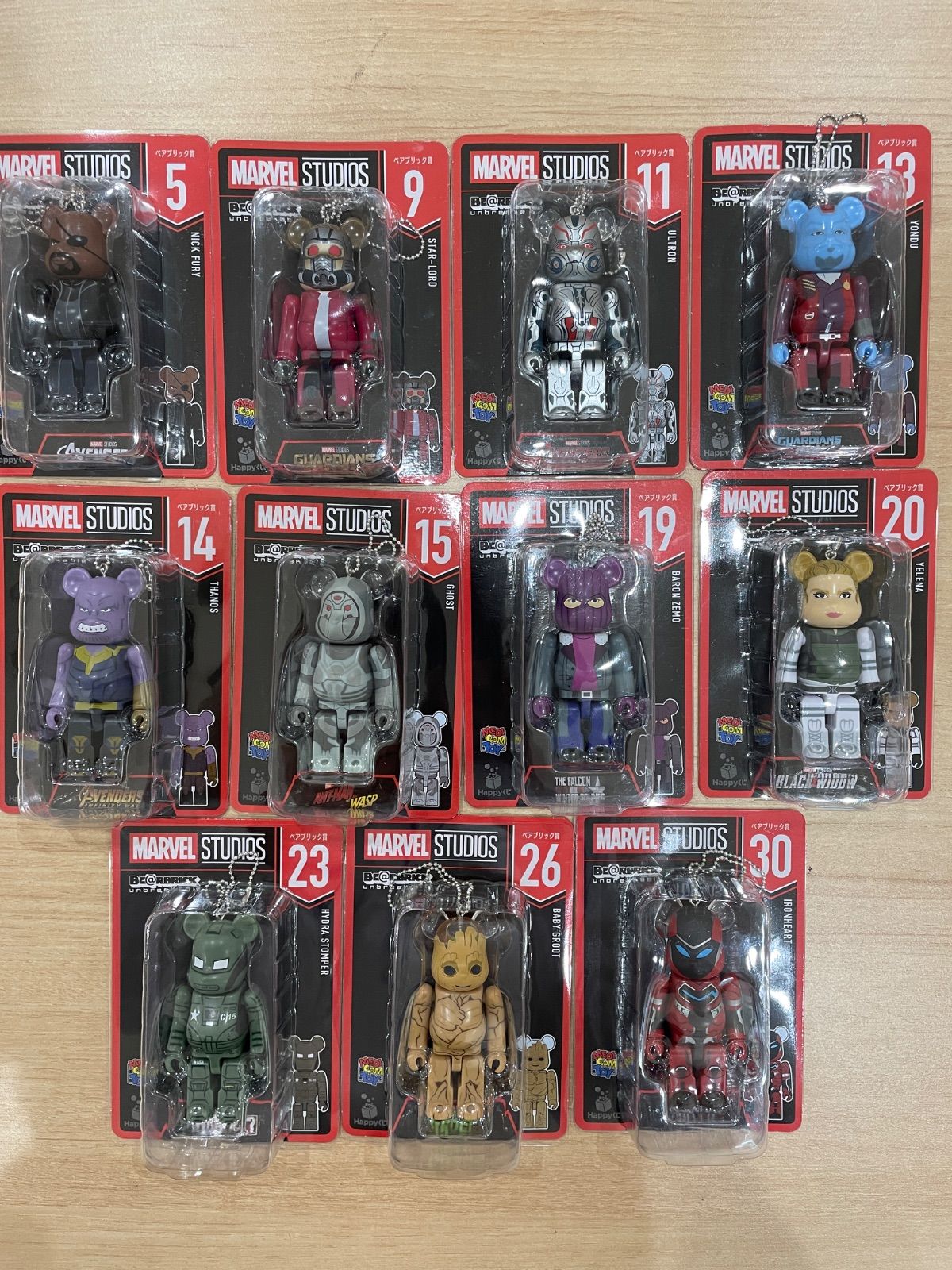 MARVEL フィギュア9点 まとめ売り アベンジャーズ エンドゲーム No.140 IRON MAN MARK85（Endgame