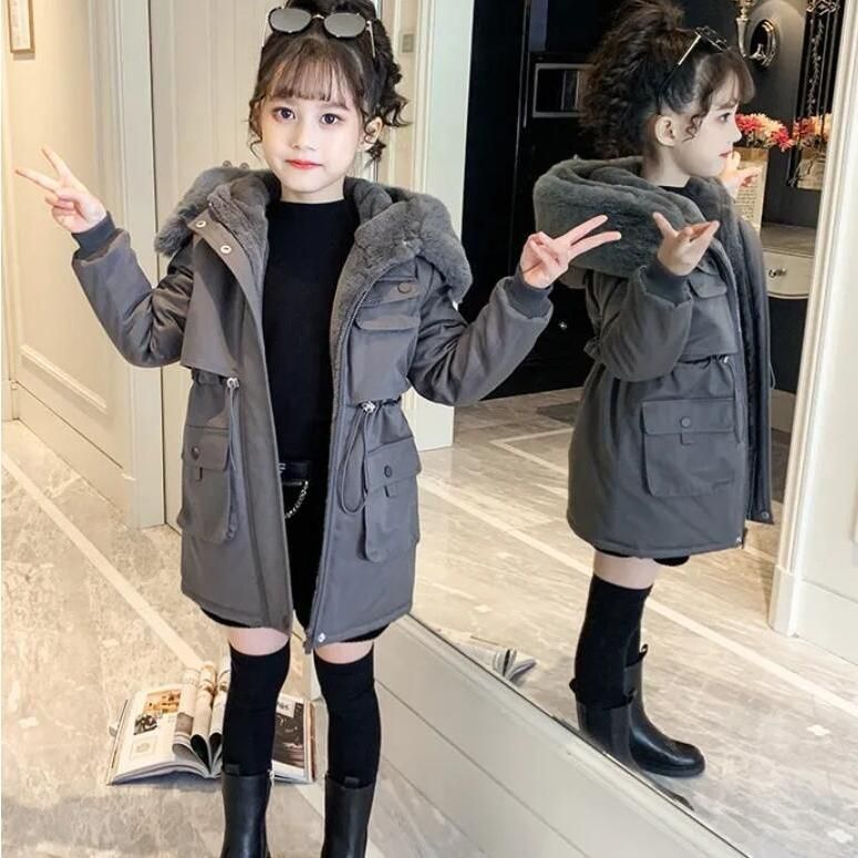 防寒コート ダウンコート アウター 秋冬 女の子 中綿コート 裏起毛 ベビー服 キッズコート キッズ 中綿 厚手 ダウンジャケット フード付き 防風 可 zz11271886bee1