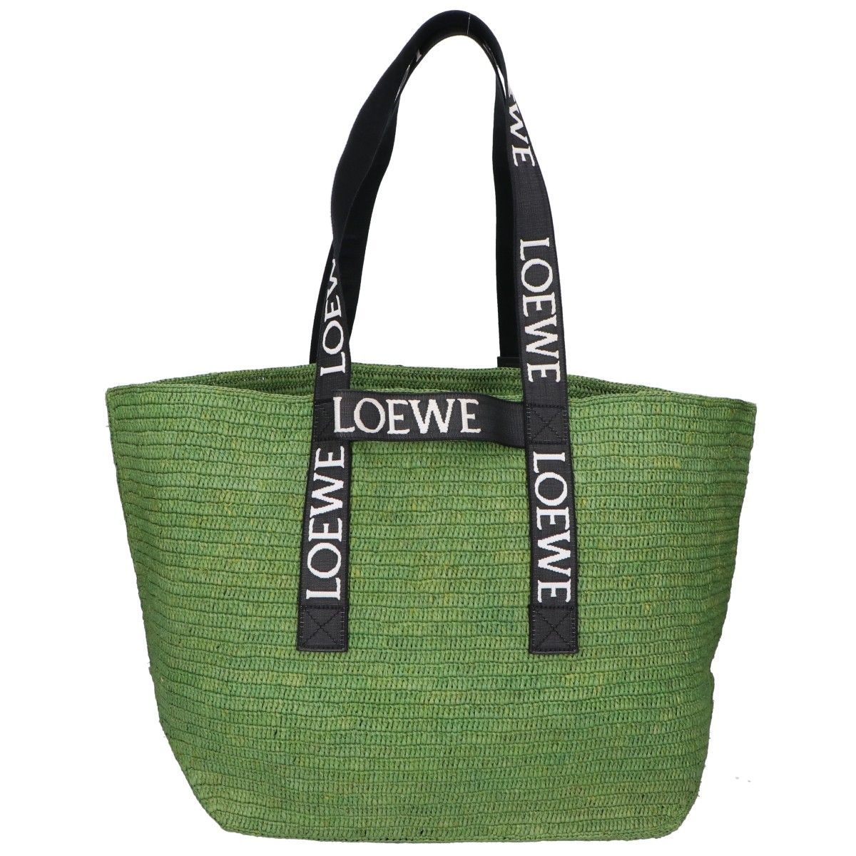 LOEWE ロエベ B507X23X10 フォールド ショッパー ラフィア