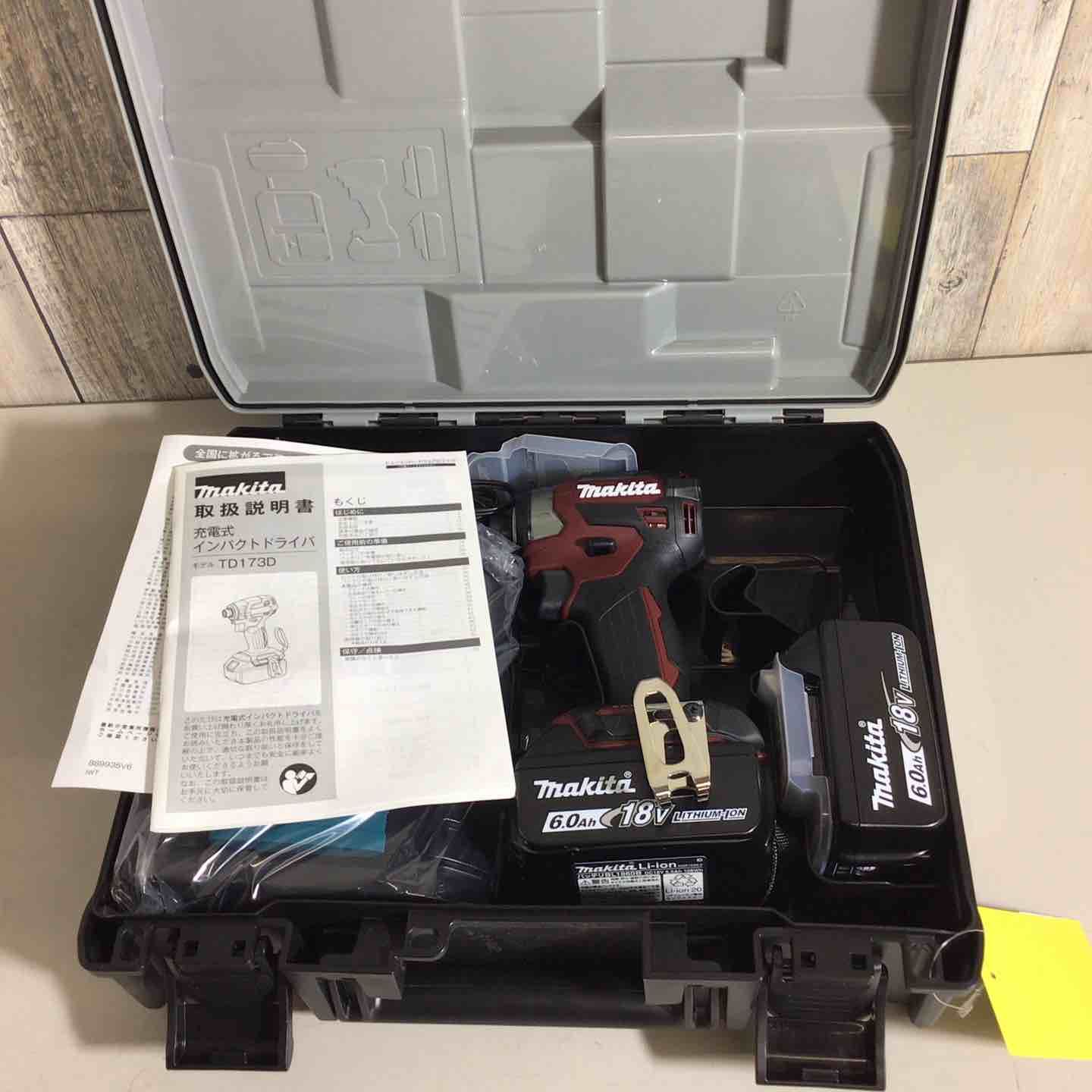 マキタ makita コードレスインパクトドライバー TD173DGXAR レッド 戸田店