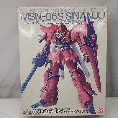 24k-153o【中古】MG 1/100 MSN-06S シナンジュVer.Ka (機動戦士