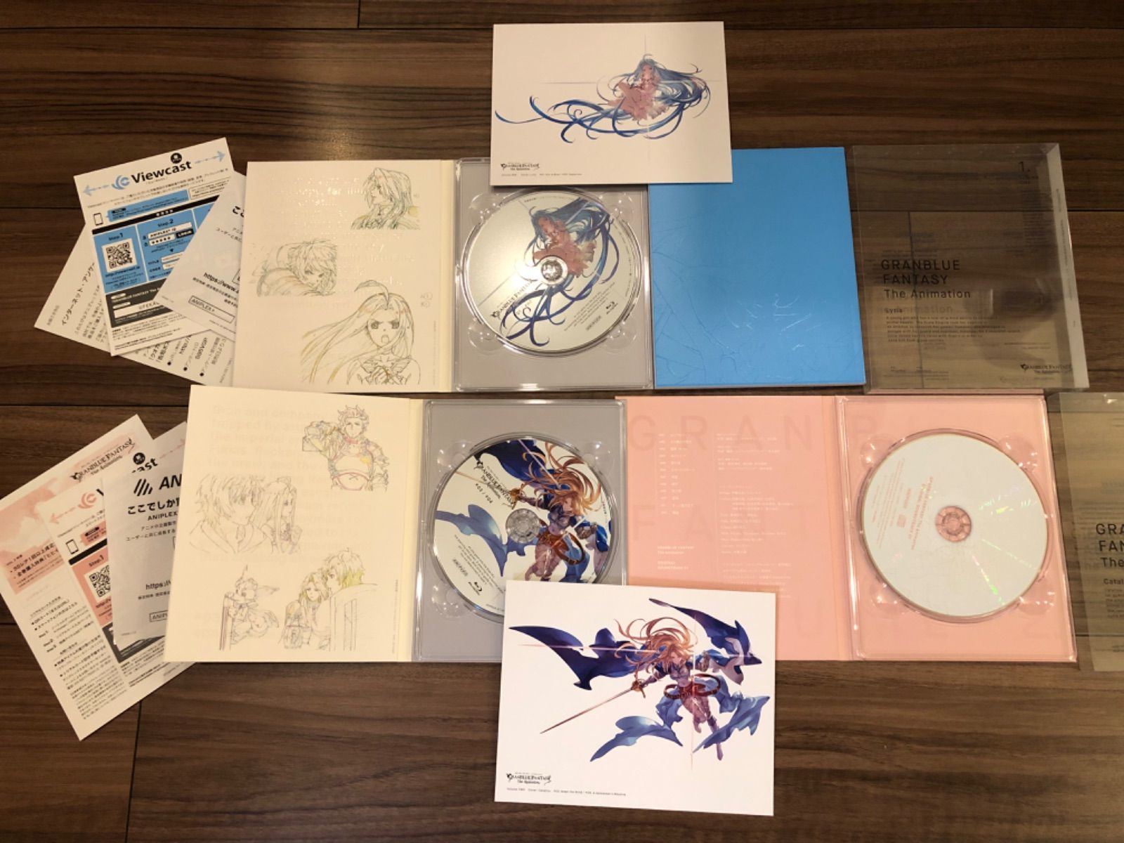 中古][Blu-ray] GRANBLUE FANTASY The Animation 1期2期全巻