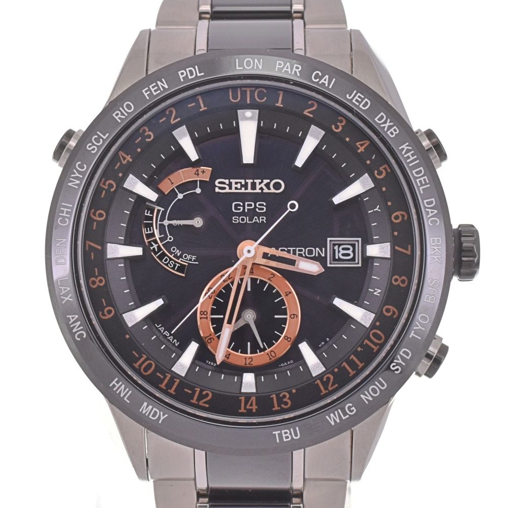 セイコー SEIKO SBXA017 アストロン チタン|セラミック ソーラー GPS衛星電波 メンズ I 142529