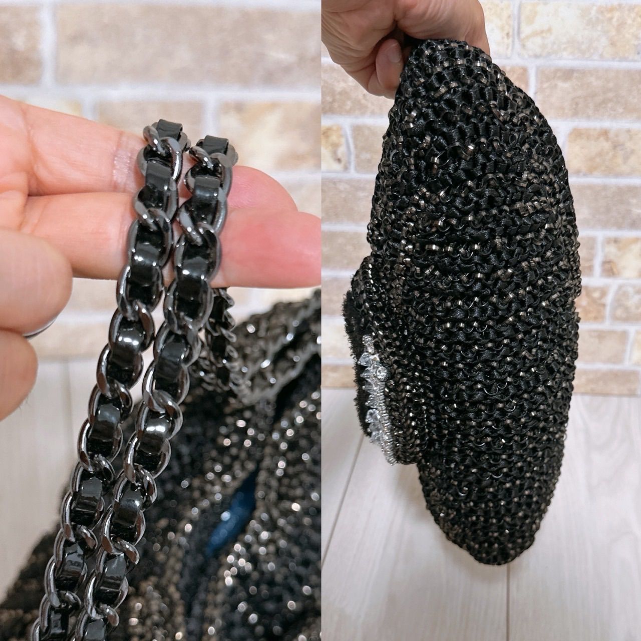 美品》ANTEPRIMA(アンテプリマ)ワイヤーバッグ スカル