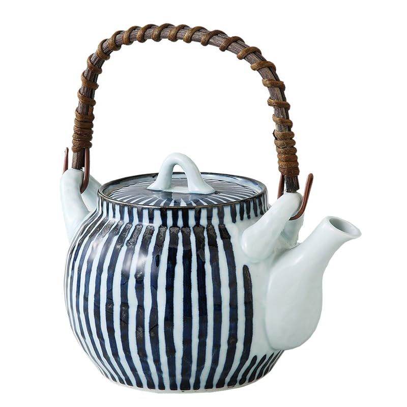 西海陶器 有田焼 土瓶 鎌倉十草柄 6号