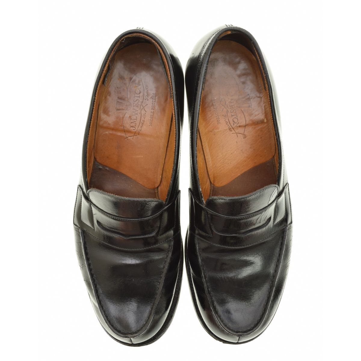 S*O様 60s jm weston 180 シグニチャーローファー　旧旧旧ロゴ ジェイエムウエストン 180 シグニチャーローファー タン