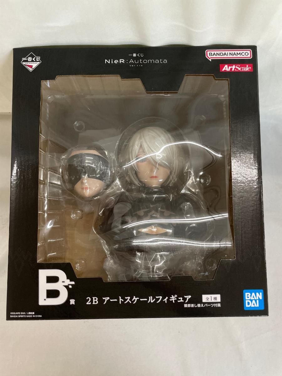 【未開封】B賞 2B アートスケールフィギュア 一番くじ NieR:Automata Ver1.1a BANDAI ICHIBAN KUJI NieR:Automata Ver1.1a B PRIZE Art Scale
