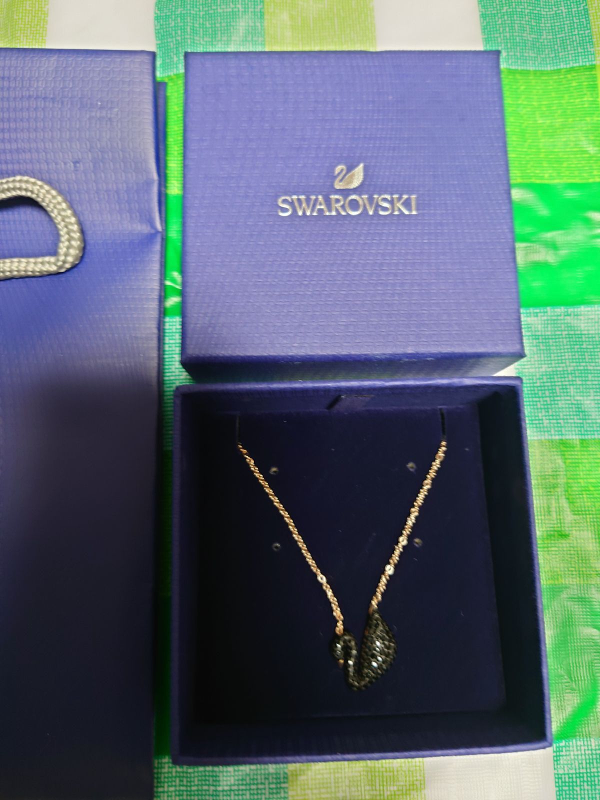 スワロフスキー】 SWAROVSKI 5204134 メタル×クリスタル ネックレス