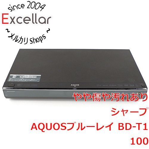 [bn:8] SHARP　AQUOS ブルーレイディスクレコーダー BD-T1100　リモコンなし
