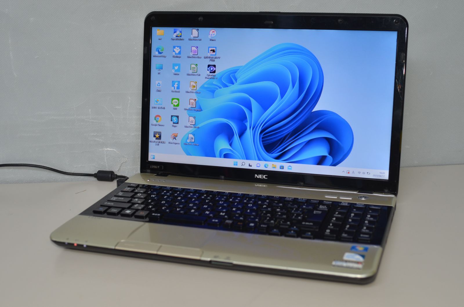 中古ノートパソコン 最新Windows11+office NEC LS150/F Pentium