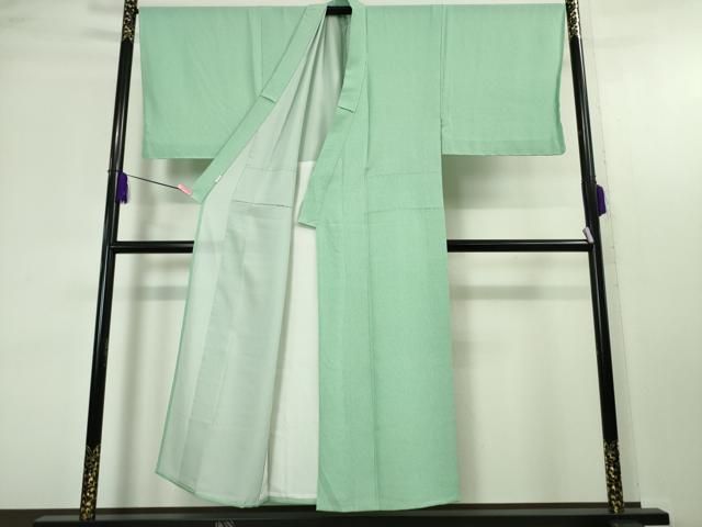 平和屋本店□極上 夏物 男性 銀座もとじ 田島敏之 江戸小紋 縦絽 五泉  