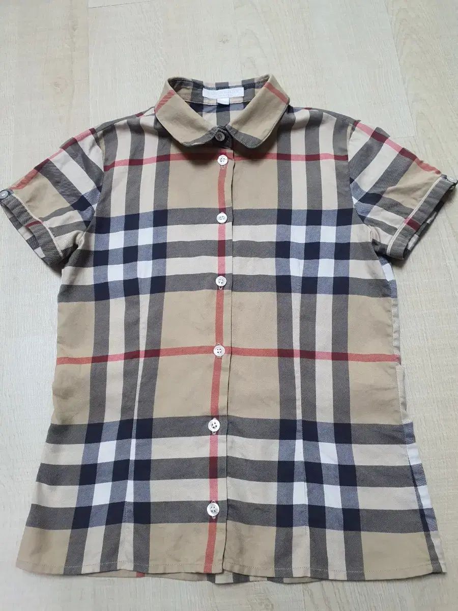 10Y Burberry Kids バーバリーキッズ チェック シャツ ブラウス