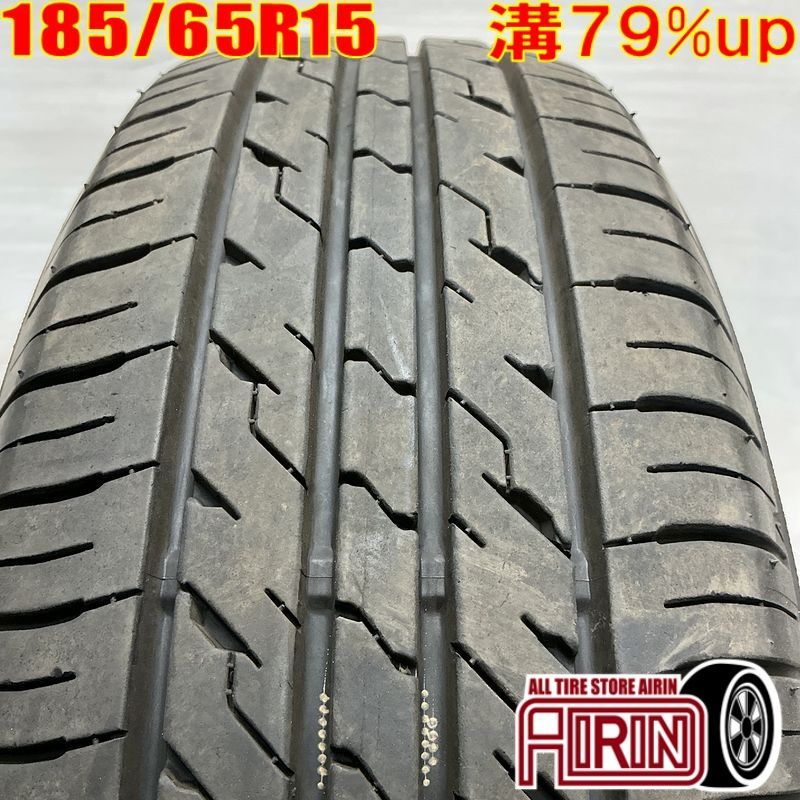 中古 185/65R15 Yellow Hat ECOFINE 1本 ノーマルタイヤ サマータイヤ