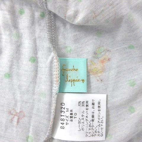 フランシュリッペ franche lippee 総柄 レーヨン Tシャツ 半袖