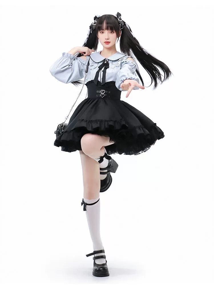 リボン ブラウス