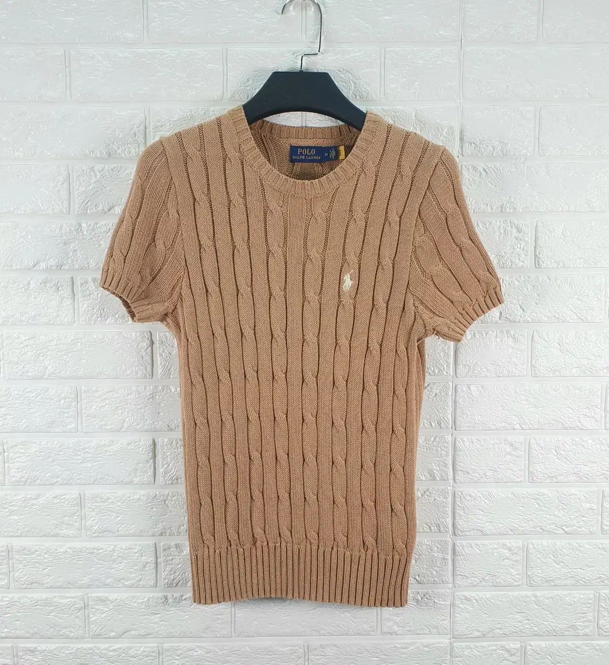 M POLO RALPH LAUREN ポロラルフローレン ケーブル ニットTシャツ