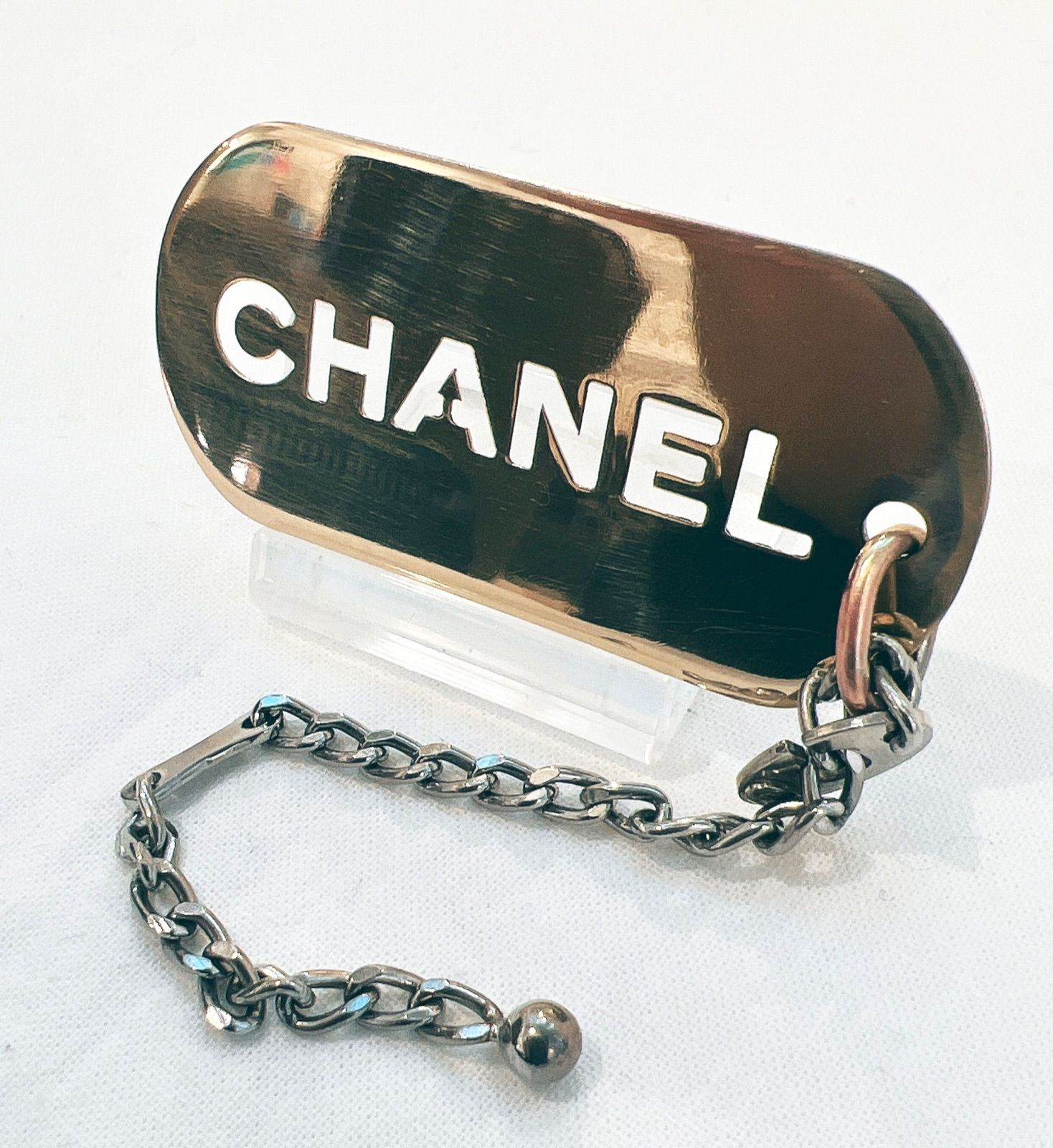 値下げする特売 CHANEL シャネル キーホルダー バッグチャーム ロゴ