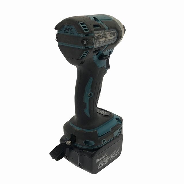 ☆中古品☆makita マキタ 18V 充電式インパクトドライバ TD148D 青 