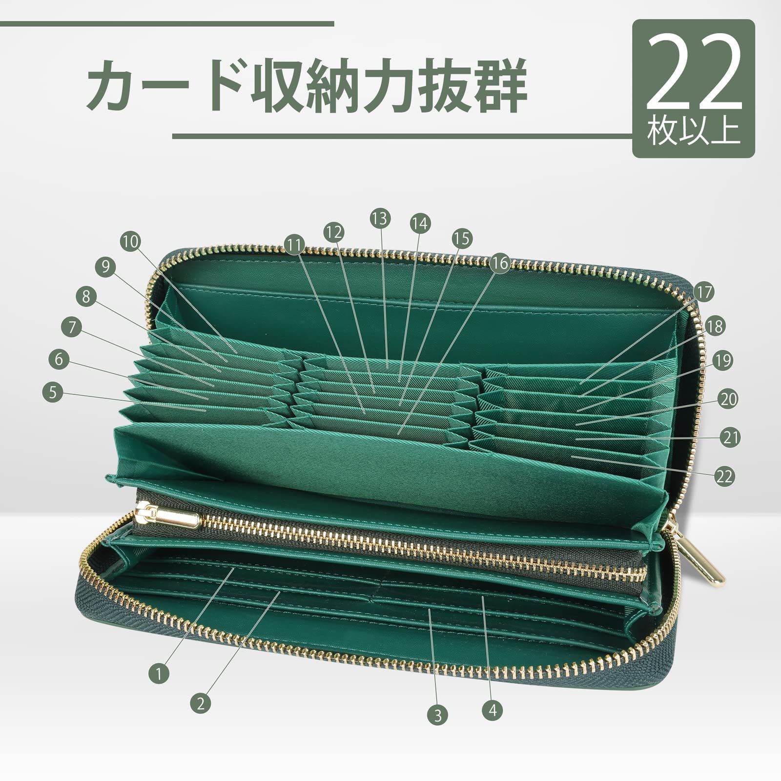 YKKファスナー 財布