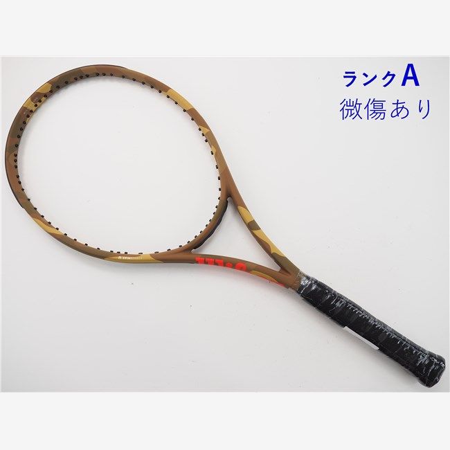 中古 テニスラケット ウィルソン バーン 100エルエス カモ 2018年モデル (G2)WILSON BURN 100LS CAMO 2018 -  メルカリ