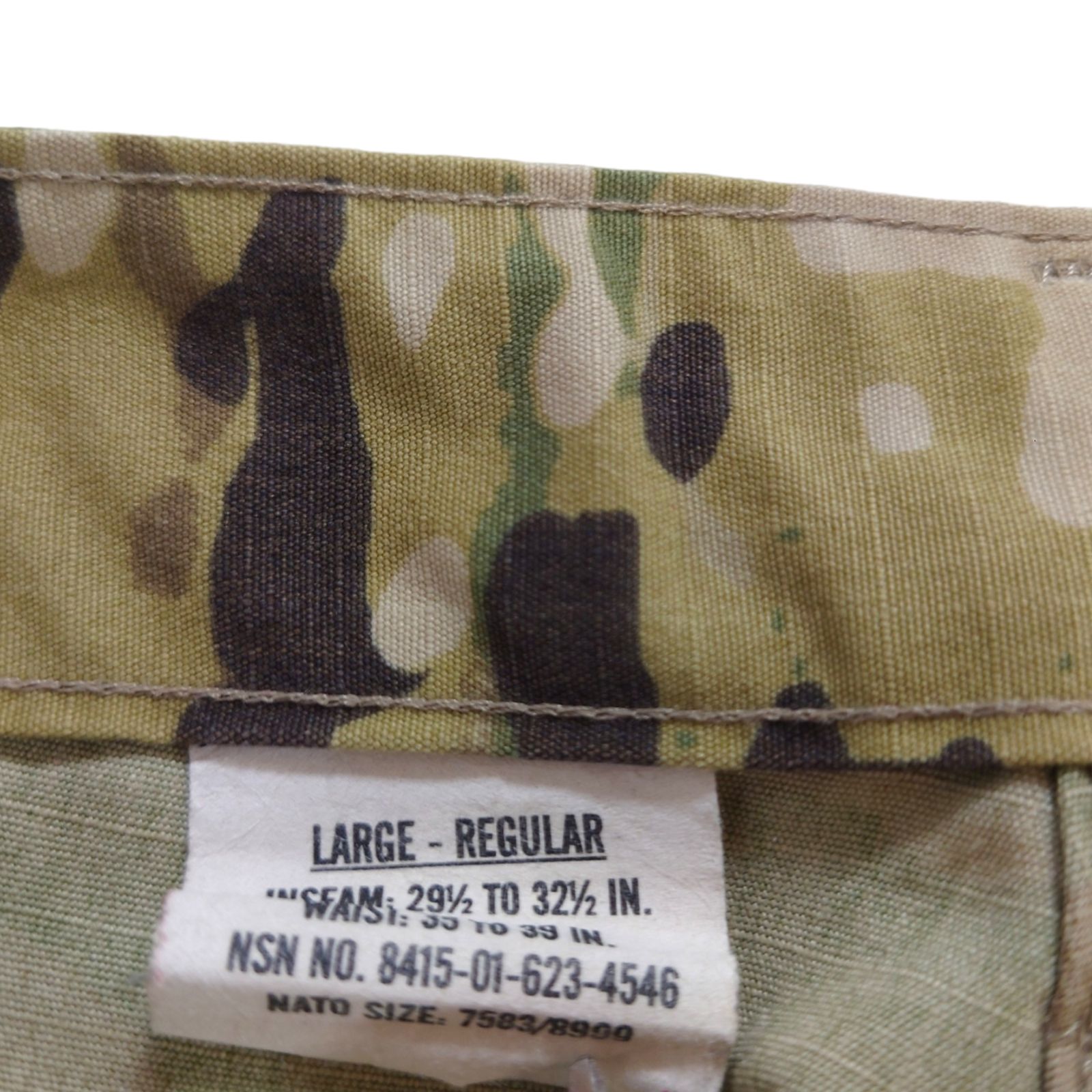 US ARMY】米軍 実物 13's マルチカム迷彩 INSECT SHIELD ACU カーゴ