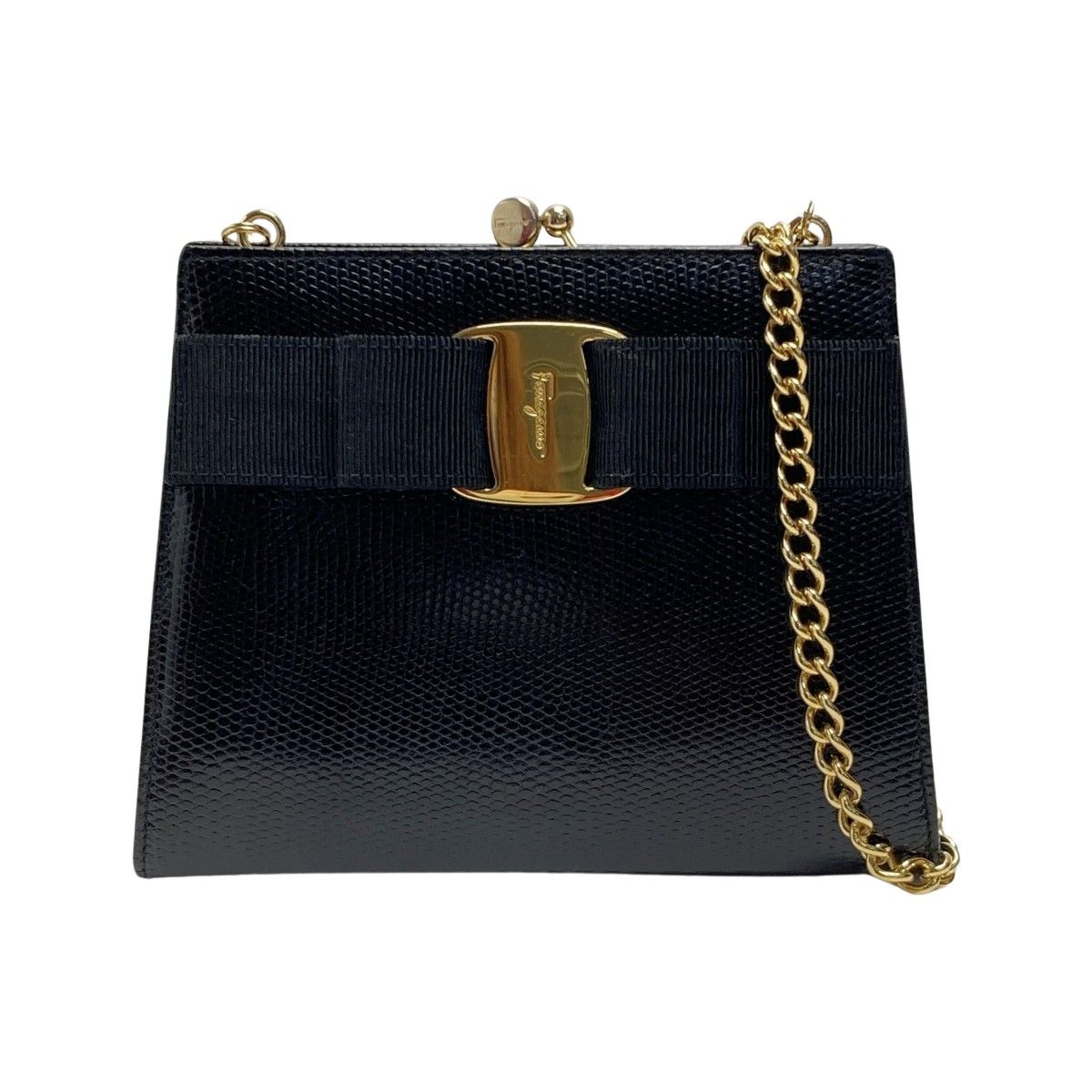 Salvatore Ferragamo サルヴァトーレフェラガモ ヴァラ ミニ チェーン 