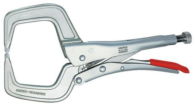 クニペックス(KNIPEX)溶接用グリッププライヤー280mm 4234-280