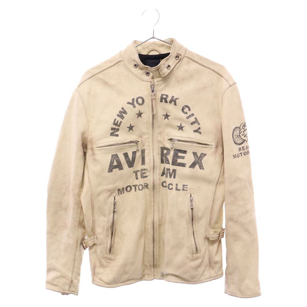 AVIREX シングルライダースジャケット 6181022 AVIREX シングルライダースジャケット 6181022 AVIREX 【公式通販】