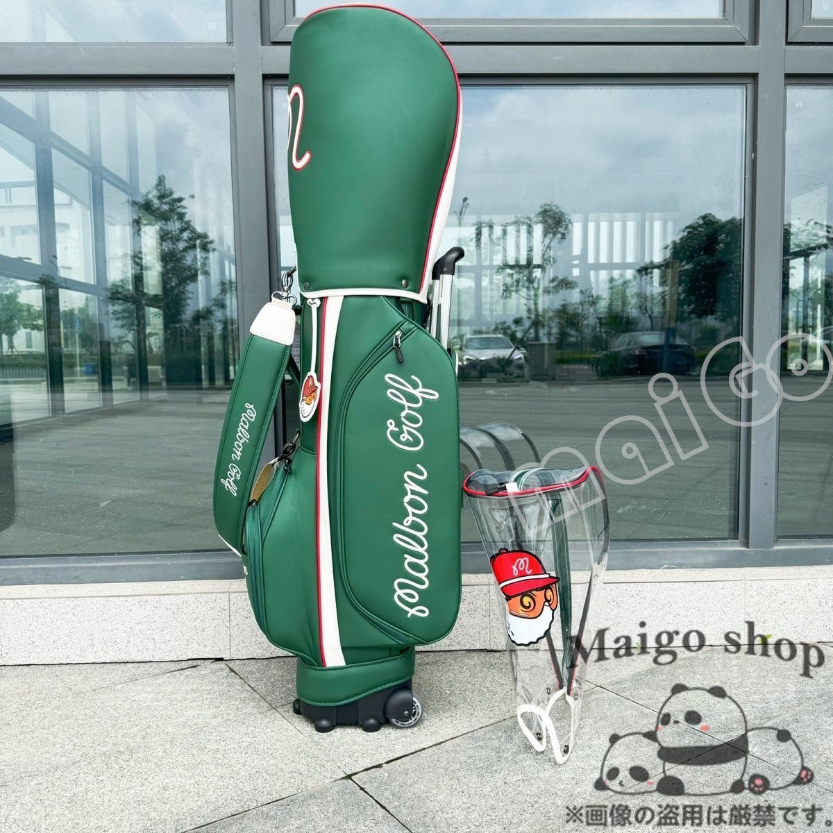 人気商品 malbon golf マルボンゴルフ キャディバッグ ゴルフバッグ