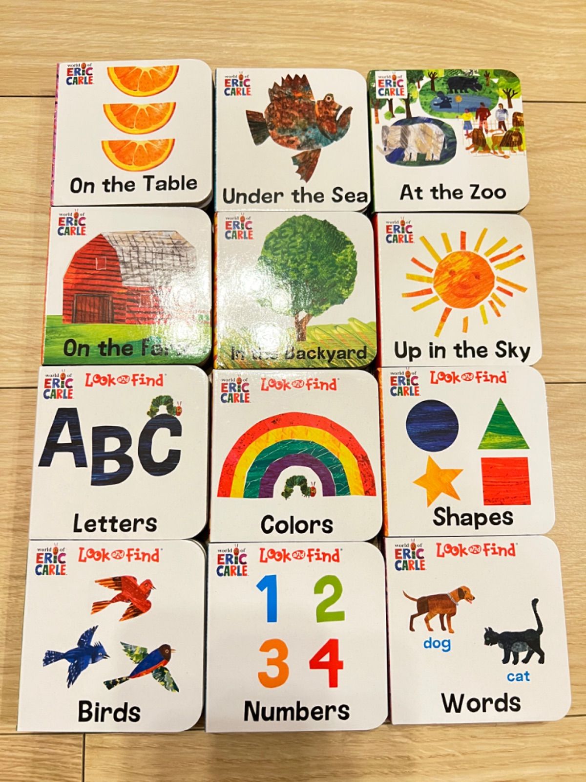 新品Eric Carle エリックカール 英語絵本 まとめ12冊 ☆新品☆ エリックカール 絵本 12冊セット 英語 洋書 幼児