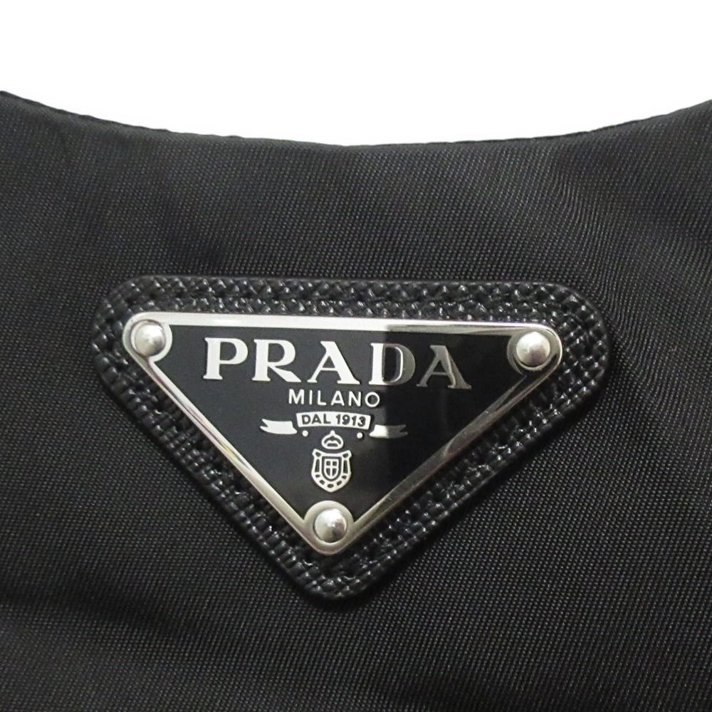 未使用 23SS PRADA プラダ Re-Nylon mini-dress ロゴプレート ナイロン