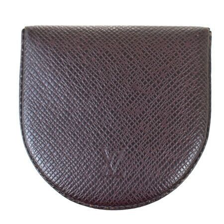 【中古】 ルイヴィトン LOUIS VUITTON ポルトモネ キュベット コインケース 小銭入れ 財布 タイガ アカジュー ボルドー M30376 05BQ187